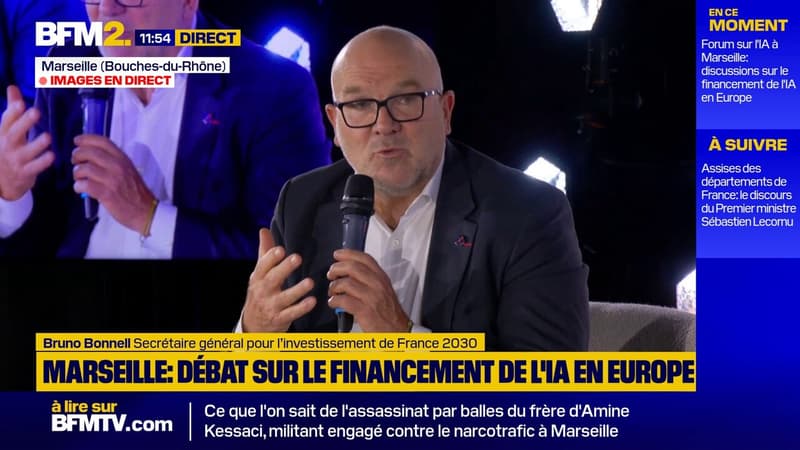 IA: "On est dans le peloton, il faut arrêter le French bashing", assure Bruno Bonnell, secrétaire général pour l'investissement de France 2030