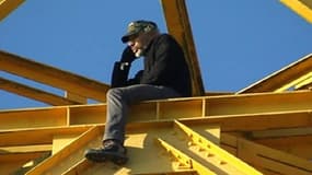 En février 2013, Serge Charnay, père en colère s'était perché sur une grue pendant trois jours.