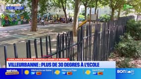 Villeurbanne: plus de 30 degrés à l'école