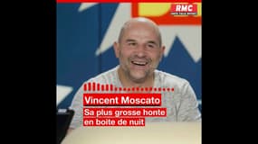 "Il n'y avait pas de papier, alors j'ai pris mon slip !", La pire honte de Vincent Moscato en boite de nuit