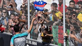 Ronaldo a provoqué l'hystérie.