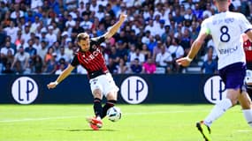 Aaron Ramsey lors de Toulouse-Nice