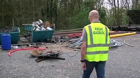 La régie Gazelec de Péronne, dans la Somme, où un homme a volé une canalisation, ce lundi.