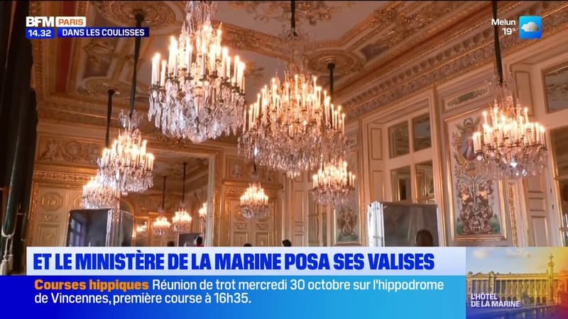 Dans les coulisses de l'Hôtel de La Marine: le ministère de la Marine y était installé