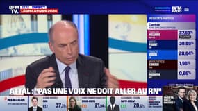 "On a l'illustration d'une radicalisation comme je n'en ai jamais vu dans le débat public", déplore Jean-François Copé (LR)