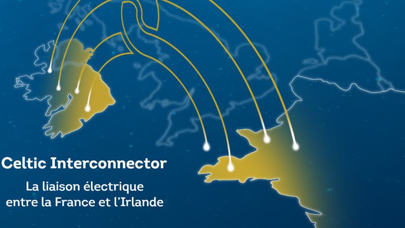 Electricité: accord signé pour la future interconnexion entre la France et l'Irlande