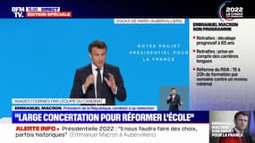 Emmanuel Macron sur les enseignants: "Il y aura une meilleure rémunération pour ceux qui s'engagent sur une autre mobilisation"