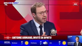 Sans budget, il y a un "risque de décrochage" de l'économie française, craint Antoine Armand