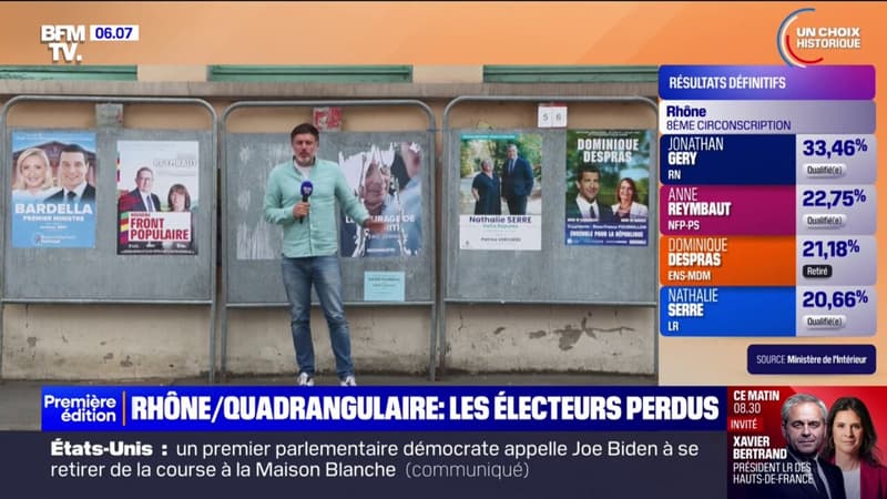 Législatives dans le Rhône: un candidat Ensemble se retire finalement pour éviter une quadrangulaire