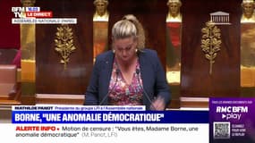 Mathilde Panot à Élisabeth Borne: "Ceux qui ne voteront pas cette motion de censure seront les partisans de votre politique"