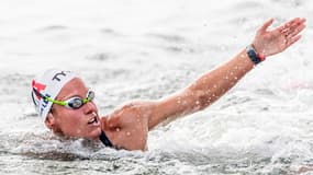 Aurélie Muller est vice-championne du monde du 5km en eau libre.