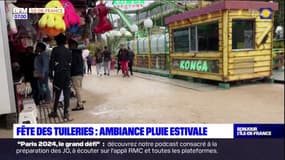 Paris: la fête des Tuileries bat son plein malgré la pluie