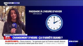 Changement d'heure: pour l'eurodéputée Karima Delli, "les chefs d'État n'arrivent pas à se mettre d'accord" mais "la majorité des citoyens européens veulent y mettre fin"