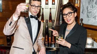 Andy Samberg et Sandra Oh