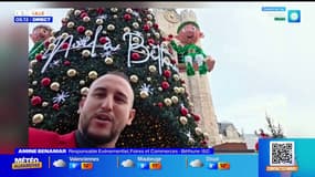 Village de noël de Béthune - La météo de Colas du vendredi 12 décembre 2025