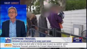 Menacées par des dealers, des mères de famille demandent à être relogées: "On ne peut pas se contenter de faire partir les victimes!", affirme Stéphane Troussel qui dénonce une "défaillance des services de police et d'éducation"