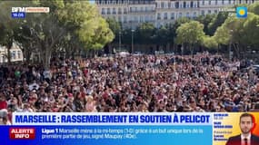 Marseille: de nombreuses personnes réunies en soutien à Gisèle Péliot