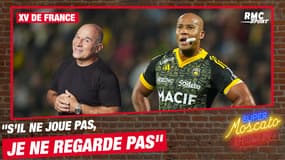 XV de France : "Si Thomas ne joue pas, je ne regarde pas", Moscato prévient Galthié