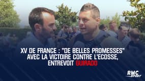 XV de France : "De belles promesses" avec la victoire contre l'Ecosse, entrevoit Guirado
