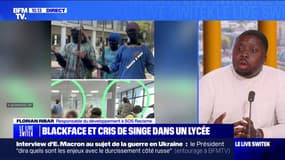 Florian Ribar (responsable du développement à SOS Racisme), sur des "blackface" dans un lycée: "Le plus scandaleux c'est que l'établissement n'a, à aucun moment, essayé de condamner ce geste"