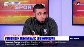 100% Sports: l'interview de Nidal Guelbi, capitaine du FC Vénissieux