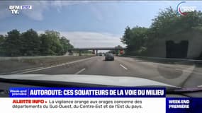 Selon une étude, 39% des conducteurs restent sur la voie du milieu sur l'autoroute 