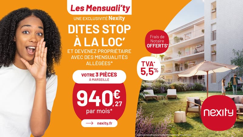 Avec les Mensuali’ty,  votre projet immobilier à Marseille devient réalité