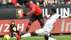 Un match entre Rennes et Guingamp
