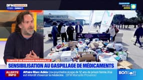 Marseille: une opération de sensibilisation au gaspillage de médicaments