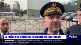 Marseille: le nouveau préfet de police au Castellas pour sa première sortie officielle