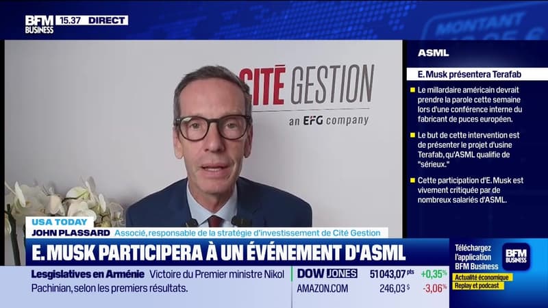USA Today : Elon Musk change les louanges d'ASML, par John P