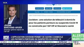 Édition spéciale : L'application Covidom permet de suivre les patients à distance - 24/03