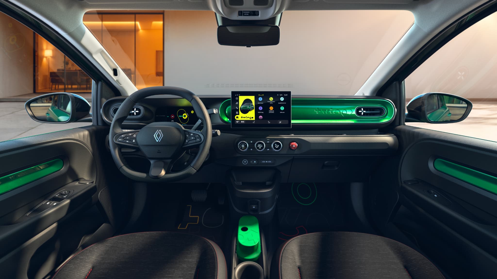 Por dentro do novo Renault Twingo.