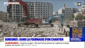 Hauts-de-Seine: des mesures mises en place sur un chantier de Suresnes face aux fortes chaleurs