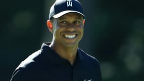 Le golfeur américain Tiger Woods, le 14 juillet 2020 à Dublin (Ohio)