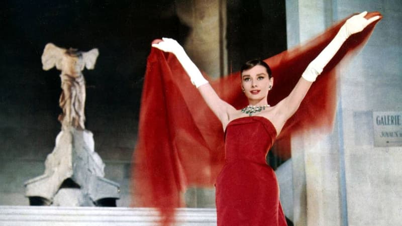 Audrey Hepburn dans Drôle de frimousse