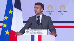 Transports pendant les JO: Emmanuel Macron évoque un défi "massif" mais "à notre portée"