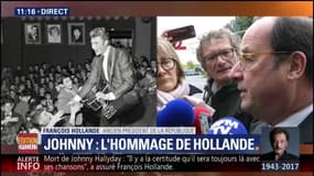 Mort de Johnny : "L'hommage national a commencé aujourd'hui", estime François Hollande