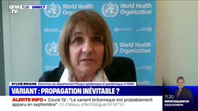 Sylvie Briand (OMS): "Le virus va continuer à évoluer" avec des impacts différents selon les variants