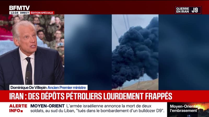 Guerre au Moyen-Orient: "La catastrophe était annoncée", affirme Dominique de Villepin, ancien Premier ministre