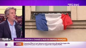 Nicolas Poincaré : Pourquoi Macron a changé le bleu du drapeau français ? - 15/11