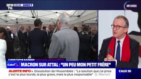 Macron sur Attal : "un peu mon petit frère" - 18/06