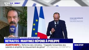 Retraites: pour Philippe Martinez, le système proposé par le gouvernement, "c'est sacrifier la jeunesse"