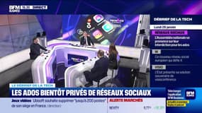 Les ados bientôt privés de réseaux sociaux - 26/01