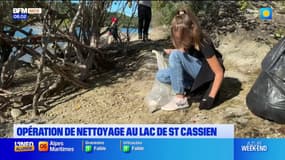 Une grande opération de nettoyage organisée au lac de Saint-Cassien