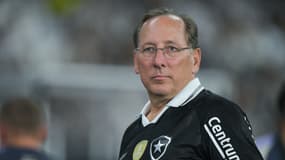 John Textor assiste au match Botafogo-Corinthians (1-1), le 26 juillet 2025