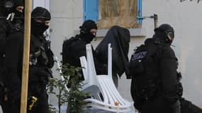 Arrestation à Couëron, près de Nantes, vendredi dernier.