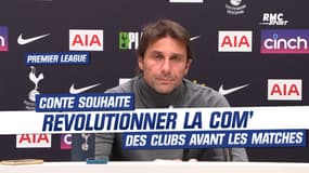 Premier League : Conte souhaite révolutionner la communication des clubs avant les matches