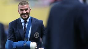 David Beckham tout sourire lors de PSG-Inter Miami à la Coupe du monde des clubs, le 29 juin 2025