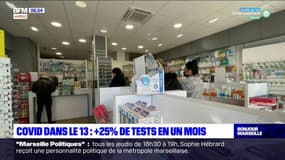 Covid: +25% de tests de dépistage en un mois dans les Bouches-du-Rhône